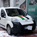 Vanlı hayırsever aracını Gazze’ye bağışladı