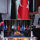 AK Parti ve MHP heyetleri bayramlaştı