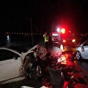 İki otomobil kafa kafaya çarpıştı: 3 kişi öldü