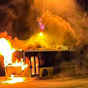 Büyükçekmece'de İETT otobüsü küle döndü: Bir anda alev aldı