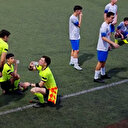 Hakem düdüğü iftar için çaldı: Maçı durdurup oruçlarını açtılar