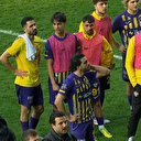 Süper Lig maçının bitiş düdüğünün ardından kavga çıktı