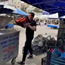 Çorum'da domatesleri çöpe döken pazarcıya rekor ceza