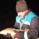 Kovada Gölü'nde gizli sazan avına gece baskını