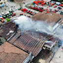 Düzce’de sanayi sitesindeki işletme alev alev yandı