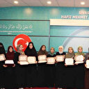 Hafızlık sınavını geçen öğrencilere belge verildi