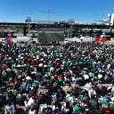 Şampiyonluk maçını dev ekranda izlediler