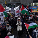 New York'ta Filistin destekçileri yürüyüş düzenledi