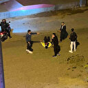 İşe gitmek için babasıyla servis bekleyen genç kadın dehşeti yaşadı