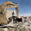 İşgalci İsrail Cenin'de katlettikleri Filistinli kardeşlerin evini yıktı