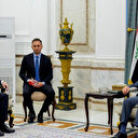 نائب وزير الخارجية التركي يلتقي الرئيس العراقي