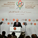 TBMM Başkanı Kurtulmuş Filistin davasına destek konusunda konuştu: Bu bir başlangıç