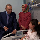Cumhurbaşkanı Erdoğan Bağcılar Kadın Doğum ve Çocuk Hastalıkları Hastanesi'ndeki hastaları ziyaret etti