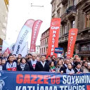 CHP’li provokatörler Filistin mitingi yapmaya çıkıp hükümete karşı sloganlar attılar