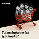 Yolsuzluğa destek için boykot