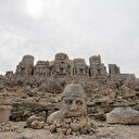 Dünya mirası Nemrut Dağı'nı bayramda 6 bin kişi ziyaret etti