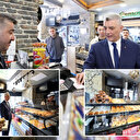 Bakan Bolat 'boykot' çağrılarına karşı esnafa destek için alışverişe çıktı