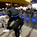 CHP'nin Gazze yürüyüşünde birdirbir oynadılar 