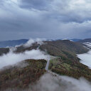Samsun Alaçam’da yoğun sis etkili oldu: Yaylalar görsel şölene büründü