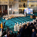 İstanbul İmam Hatip Lisesi'nden 57 öğrencinin hafızlık merasimi Ayasofya Camii’nde yapıldı