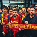 Fenerbahçe ile berabere kalan Kayserispor'da oyunculara coşkulu karşılama