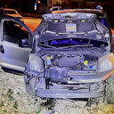 Bursa'da feci kaza: Sokak köpeğine çarpıp tarlaya uçtu