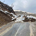 Muş'ta heyelan meydana geldi