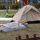 İstanbul'da bazı vatandaşlar parklarda sabahladı