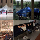 İstanbullular geceyi camiler, spor salonları ve parklarda geçirdi