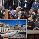 TBMM Başkanı Kurtulmuş Papa Franciscus'un cenaze törenine katıldı