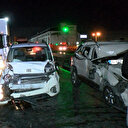 Arnavutköy'de zincirleme kaza: 6 yaralı