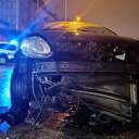 Kaza sonrası yolda güvenlik önlemi alan polise kamyonet çarptı