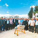 Kahta'da 99 çiftçiye üzüm sıkma makinesi