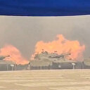 Kudüs'te yangın işgalcilerin üssüne kadar ulaştı: İsrail'in tankları alev aldı