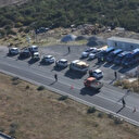 Jandarma havadan trafik denetimi gerçekleştirdi