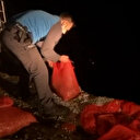 Samsun'da kaçak avlanan 1 ton midye ele geçirildi