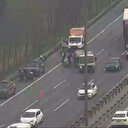 Küçükçekmece'de zincirleme kaza: 4 polisimiz yaralandı