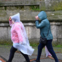 Aniden sağanak yağış başlayan Edirne'de yarın karla karışık yağmur bekleniyor