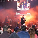 Homeland müzik grubu Hatay'da konser verdi