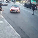Valeye verdiği aracı gözlerinin önünde kaza yaptı