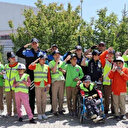 Özel çocukların "Polis" olma hayali gerçek oldu