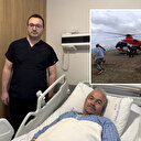 Zamana karşı '30 dakikalık' yolculuk: Kalp krizi geçiren adam kurtarıldı