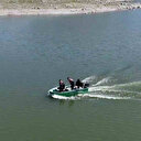 Jandarma barajda 500 metre kaçak ağ buldu