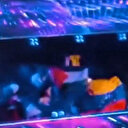 Eurovision Şarkı Yarışması'nın yarı finalinde Filistin rüzgarı: Bayrağı elinden düşürmedi