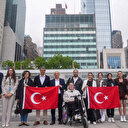 Milli sporcularımız BM Genel Merkezi'nde