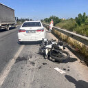 Antalya'da motosiklet sürücüsünü hayattan kopartan kaza