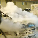 Erzurum'da araç yangını korkuttu