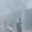 Soykırımcı İsrail Nuseyrat'ta bir okulu bombaladı