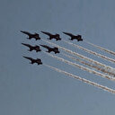 Türk Yıldızları Samsun semalarında: Gökyüzüne hilal ve yıldız çizdiler