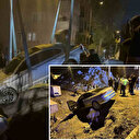 Navigasyon mağduru sürücü ölümden döndü: Otomobil yıkım alanına uçtu